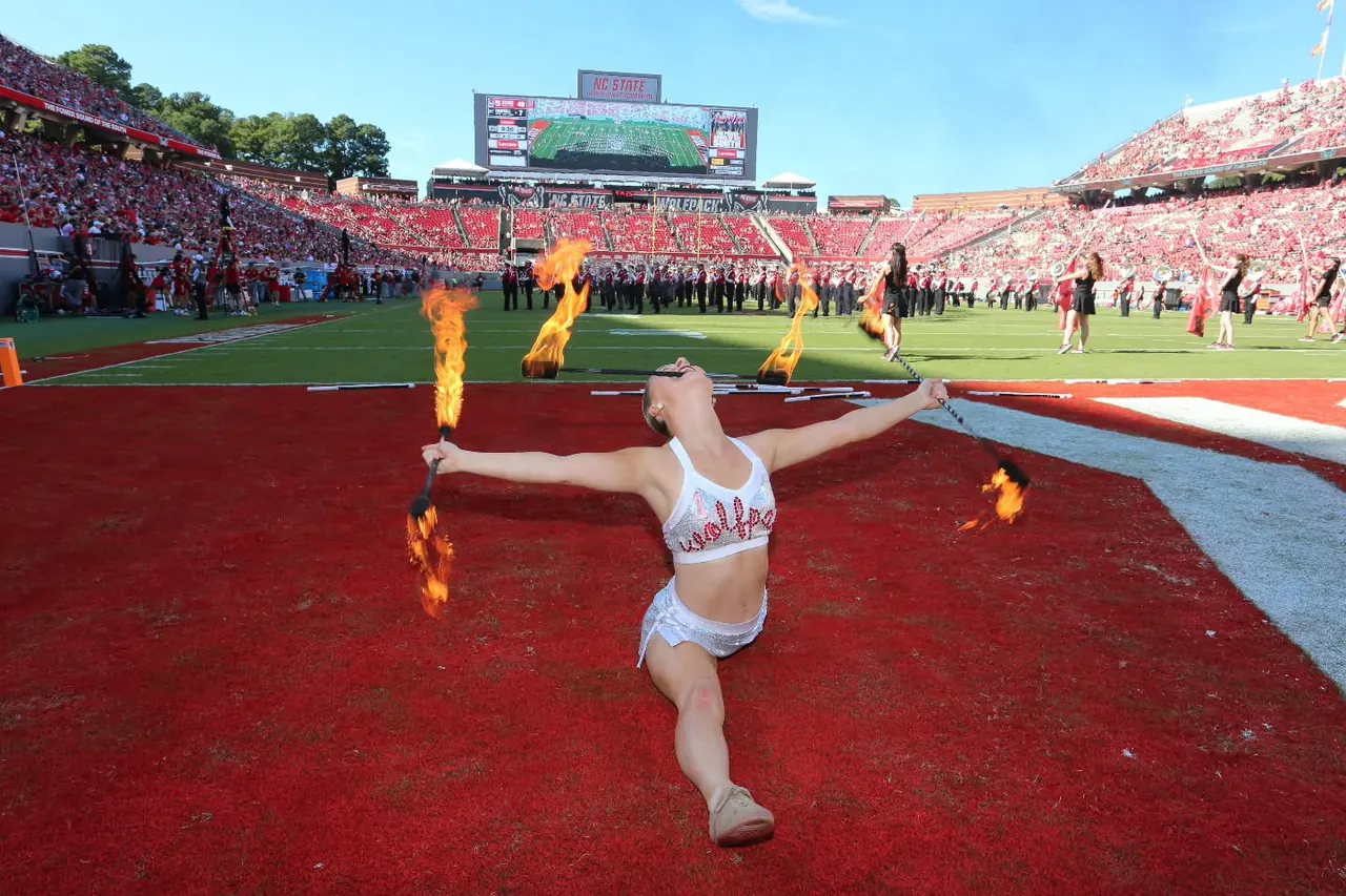 Marla Edgecomb, NC State Feature Twirler